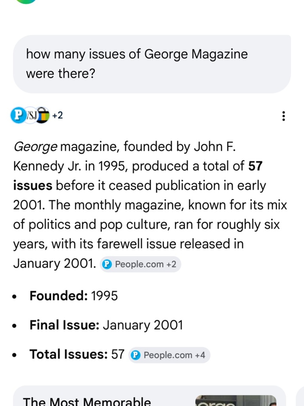 George Magazine Every Issue / Complete Run In Outstanding Conditon - Picture 17 of 17